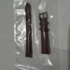 Burgundy leather strap